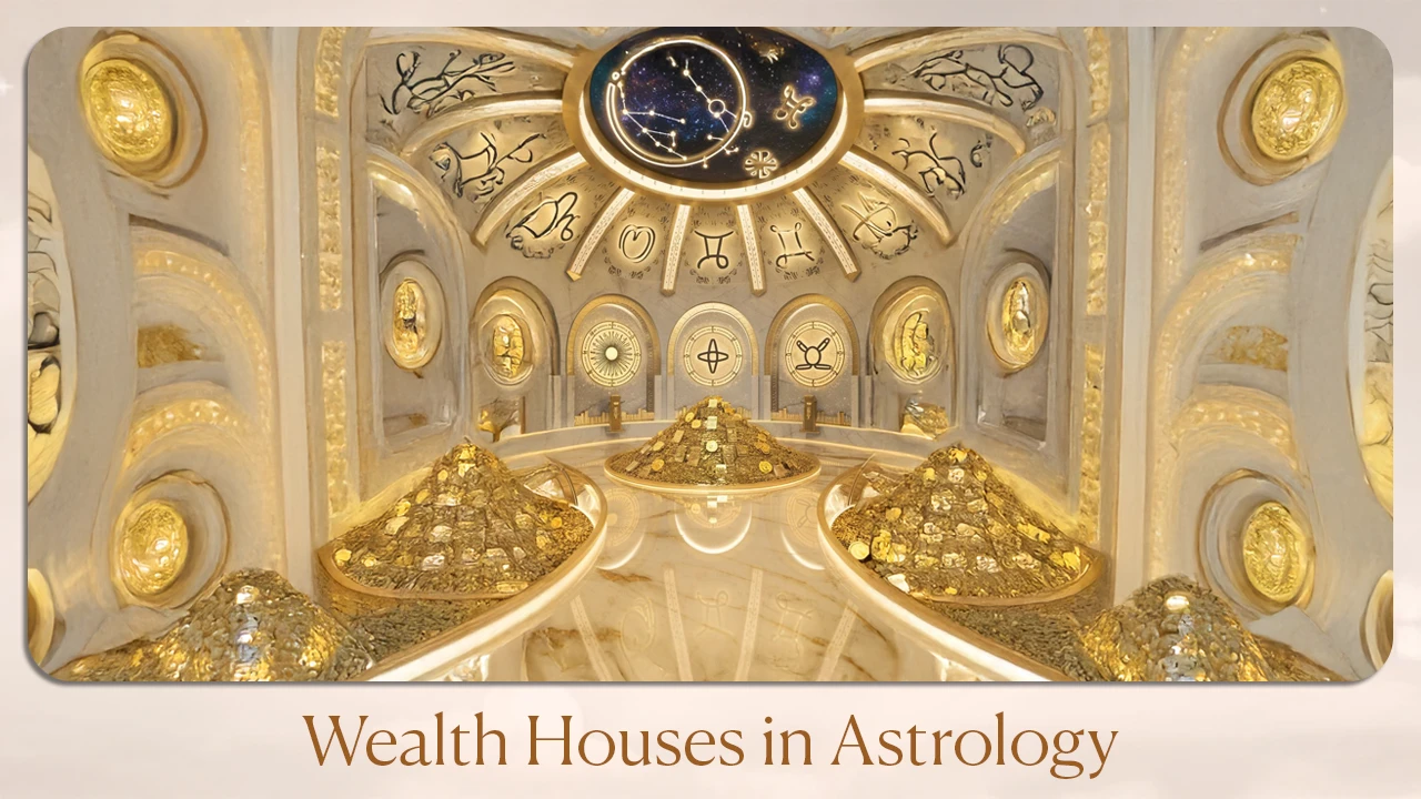 Wealth Houses in Astrology